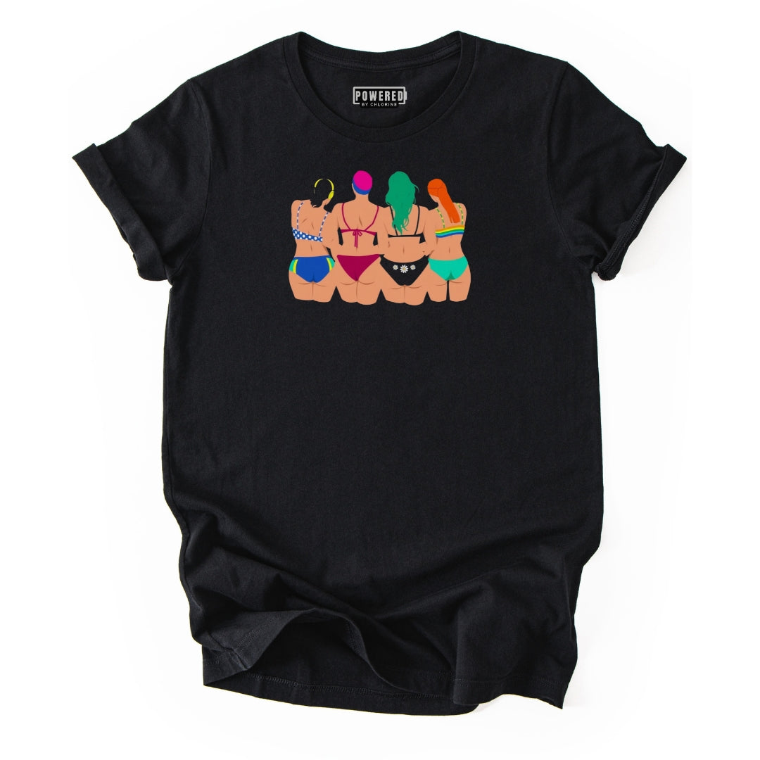 Sassy Swimmer Sisterhood Unisex T-shirt