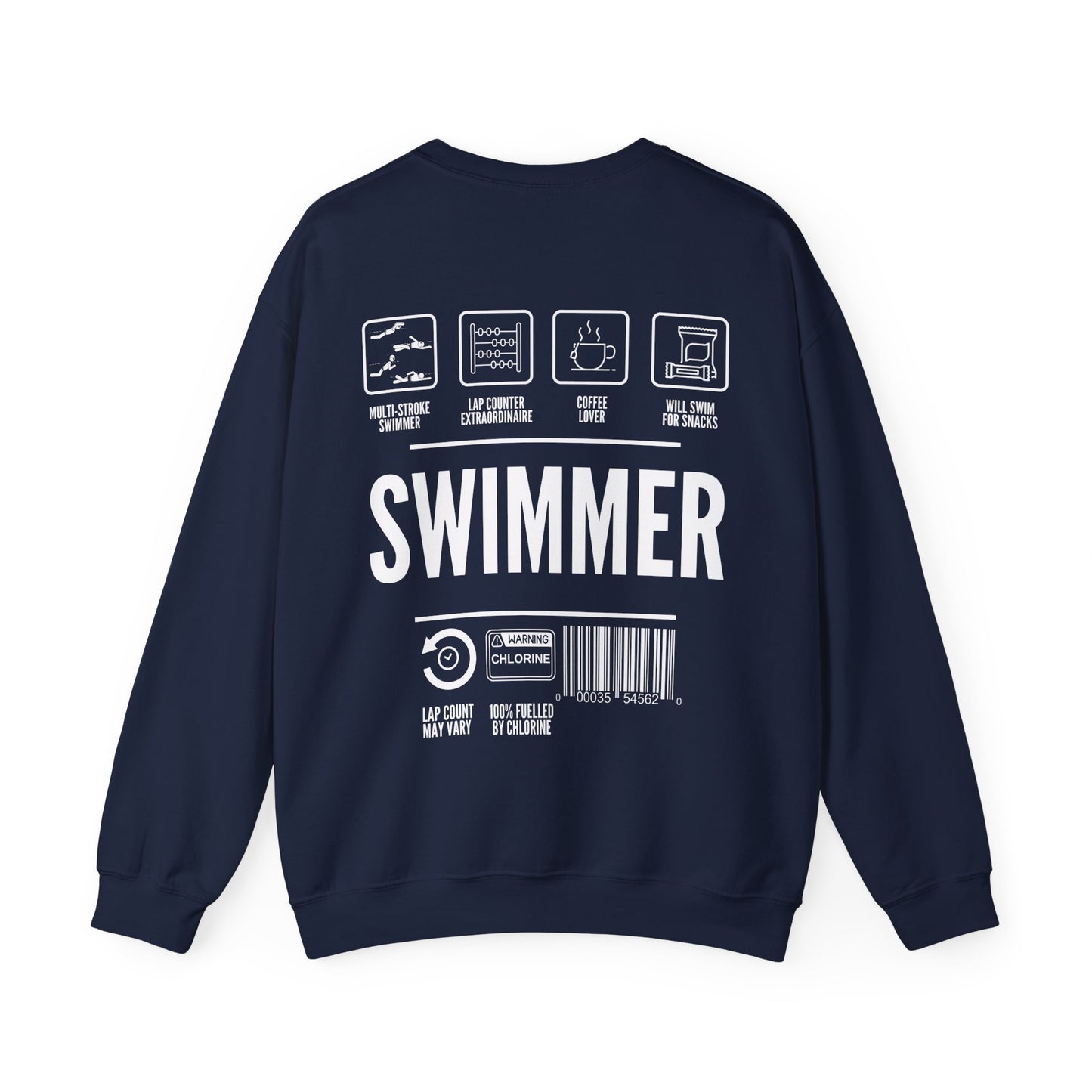 Swimmer Care Label Poolside Pullover