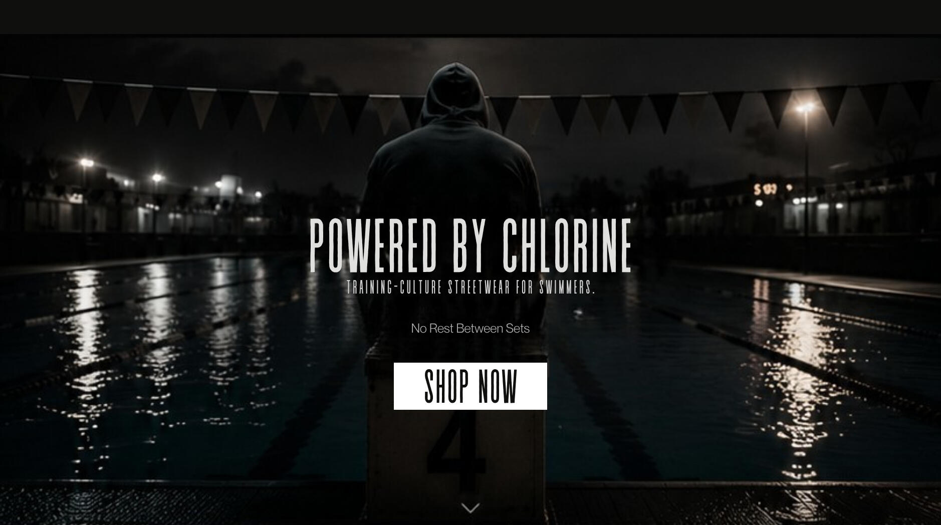 Powered By Chlorine - Statement streetwear for swimmers serious about swimming