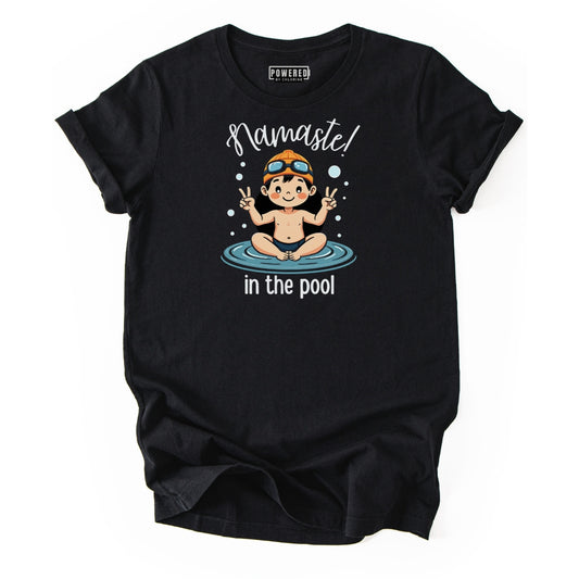 Namaste Zen Girl Unisex t-shirt
